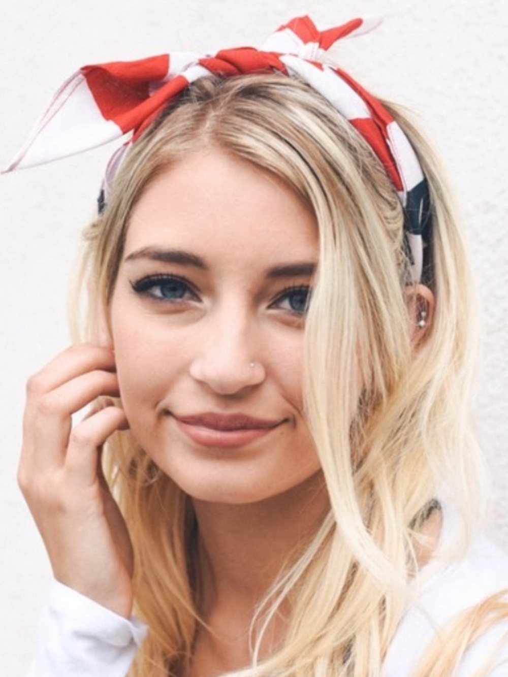 American Flag Bandana Headband Scarf